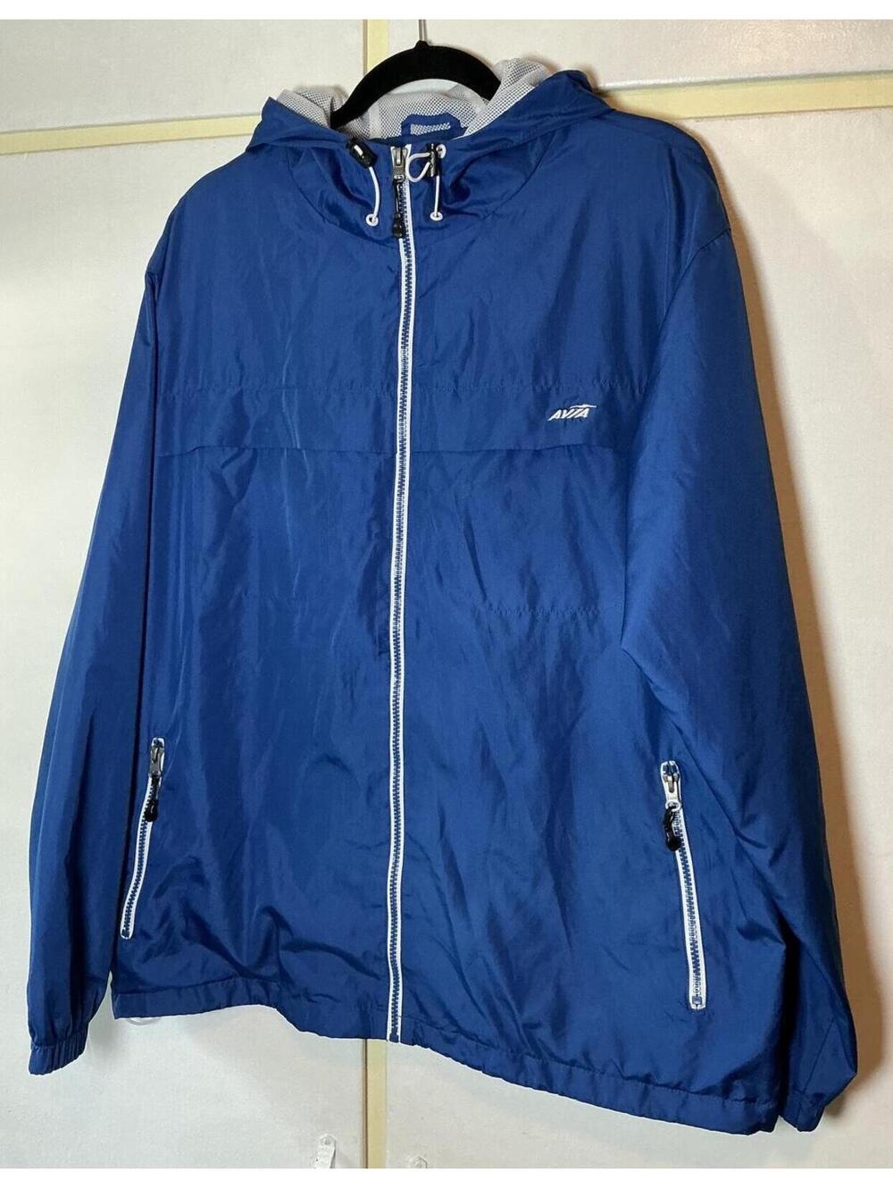 Avia jacket Men's Size Large Hiking Outdoors Blue Running